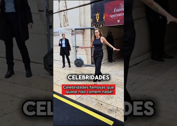 Celebridades famosas que quase não comem nada. #brasil #celebridades #star