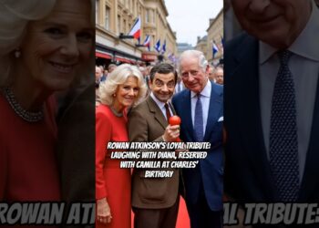 Rowan Atkinson’s Loyal Tribute: Laughing with Diana, Reserved with Camilla #royal #camilla #diana