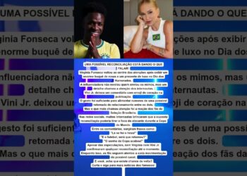 🚨⚽ POSSÍVEL VOLTA DE VIRGINIA E VINI JR  FAZ WEB TEMER PELO HEXA!