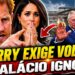 HARRY QUER VOLTAR COM MEGHAN E FAZ EXIGÊNCIAS À REALEZA