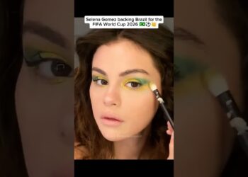 Selena Gomez Picks Brazil for World Cup 2026?! 🇧🇷🔥 #selenagomez #brazil #fifaworldcup2026 #fyp