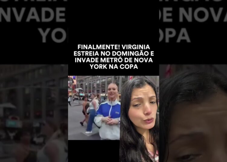VIRGÍNIA ESTREIA NO DOMINGÃO #noticias #ultimasnoticia #fofoca #polemica #humor #domingão