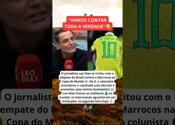 LEO DIAS quebra o silêncio após empate da Seleção e expõe real pânico nos bastidores!😅🤫