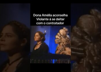 Dona Amelia aconselha Violante sobre João Fernandes… #xicadasilva #históriadobrasil #novela #realeza