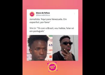 Vini Jr: ‘Tô com o Brasil, vou hablar, falar só em português’. #fofoca #fofocas #vinijr