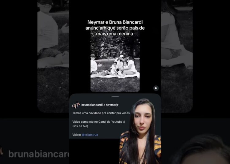 Neymar será pai  de mais uma menina🩷 #neymar #brunabiancardi #gravidez #fofocas #copadomundo #fyp