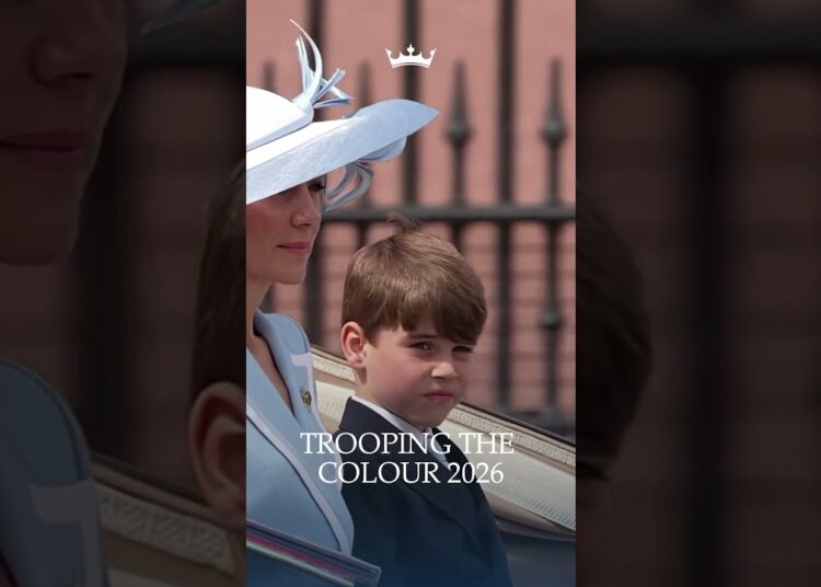 Trooping the Colour 2026 #realezabritânica