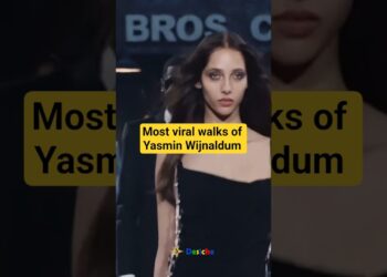 Viral Walks of Yasmin Wijnaldum | #fashion #models #runway #shorts