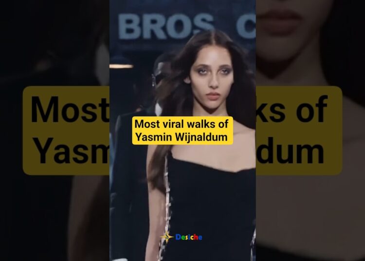 Viral Walks of Yasmin Wijnaldum | #fashion #models #runway #shorts