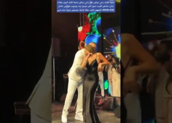 باميلا الكيك تشعل حفل رامي عياش بحضورها اللافت 🔥 والجمهور يتفاعل بقوة