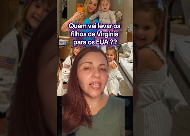 Com quem os filhos da Virgínia vão para os EUA #virginiafonseca #fofocas