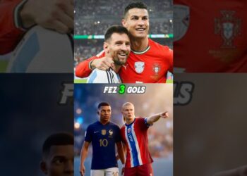 A REALEZA do futebol 👑 #futebol #copadomundo #messi #cr7 #argetina #portugal
