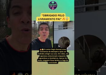 🔥 Casa de Regis Danese pega fogo e reação emocionante do cantor comove milhões de fãs 😱
