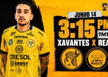 COPA SUDOESTE DE FUTEBOL SÉRIE OURO 2026 – XAVANTES X REAL REALEZA – QUARTAS DE FINAL – JOGO DE IDA.