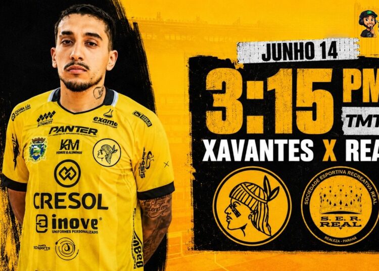COPA SUDOESTE DE FUTEBOL SÉRIE OURO 2026 – XAVANTES X REAL REALEZA – QUARTAS DE FINAL – JOGO DE IDA.