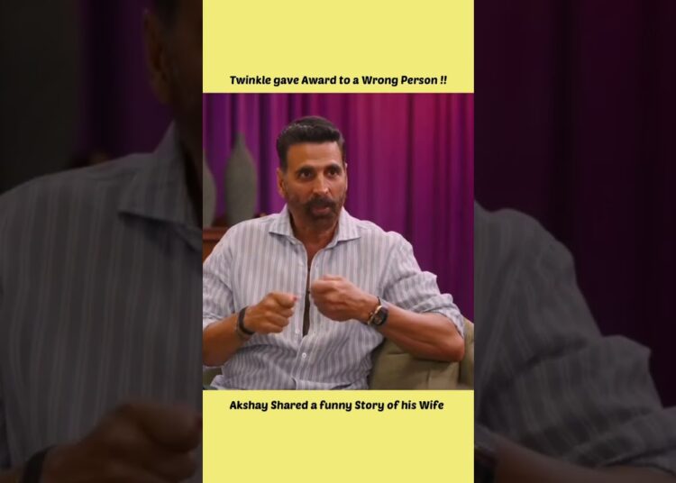 Akshay shared that Twinkle gave Award to a Wrong Person . #farahkhan #akshaykumar #priyadarshan