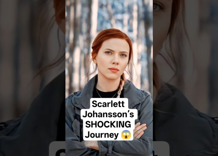 Scarlett Johansson’s Untold Story 😱 | Black Widow Star Facts #shorts