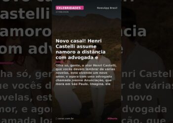 Novo casal! Henri Castelli assume namoro a distância com advogada e planeja mora #Shorts