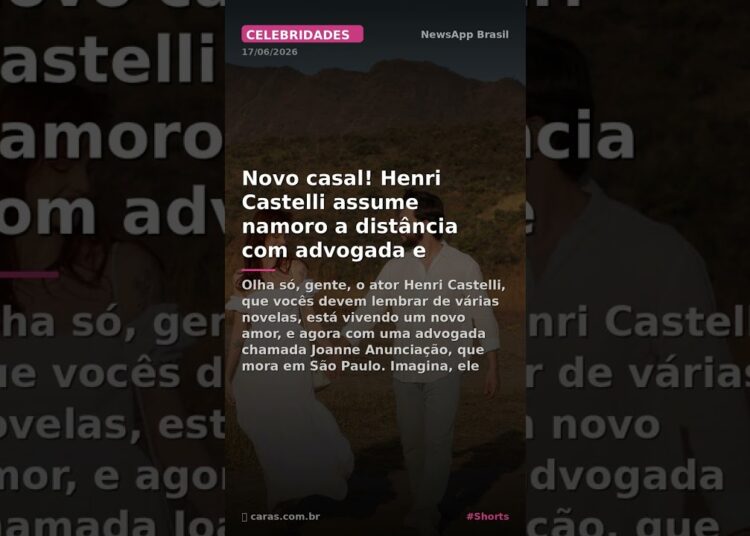 Novo casal! Henri Castelli assume namoro a distância com advogada e planeja mora #Shorts
