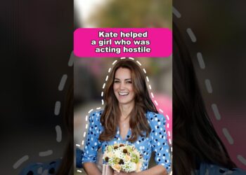 Kate helped a girl who was acting hostile #kate #princess #royal #fyp