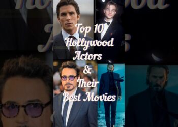 Hollywood’s Top 10 Legends & Their Best Movies 🔥#actor #cinema#top10#movie #shorts #trending