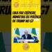 Lula faz críticas indiretas às políticas de Trump no G7