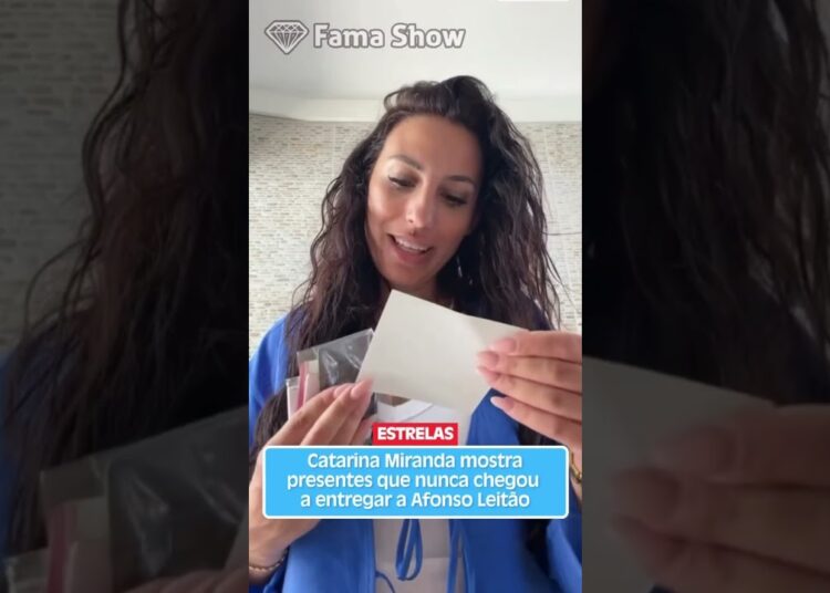 Catarina Miranda mostra presentes que nunca chegou a entregar a Afonso Leitão | Fama Show