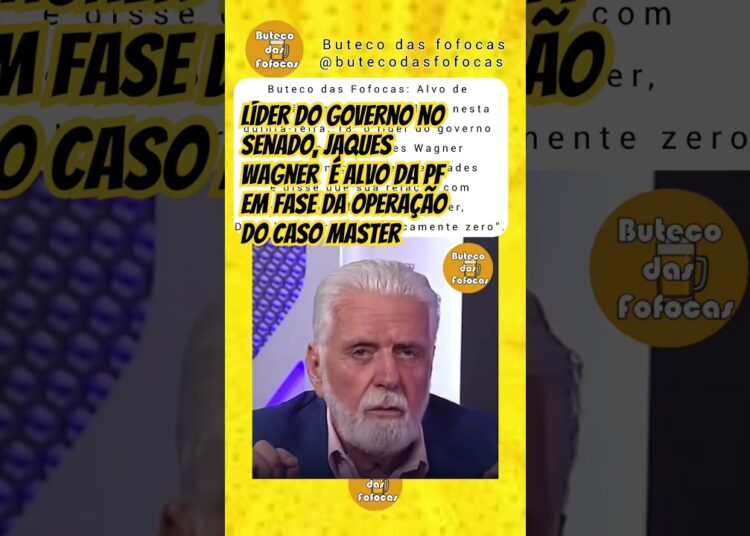 WAGNER: ‘LULA LIGOU PRA MIM PARA SE SOLIDARIZAR E DIZER QUE MANTÉM ABSOLUTA CONFIANÇA’
