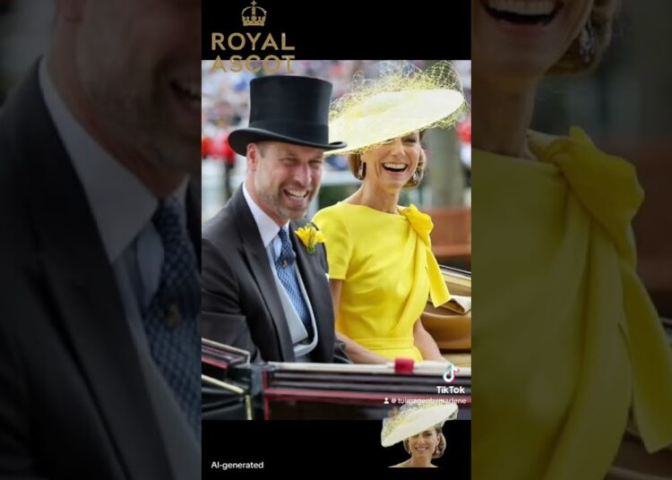El sombrero espectacular de las #princesadegales #katemiddeleton para el #royalascot #realeza 👸