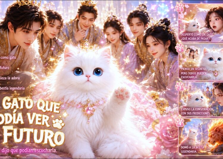 Reencarné como gata espiritual, realeza oye mis pensamientos y me consienten. #dramachino #minidrama