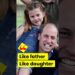 Like father, like daughter #royal #princewilliam #charlotte #princesscatherine #princelouis