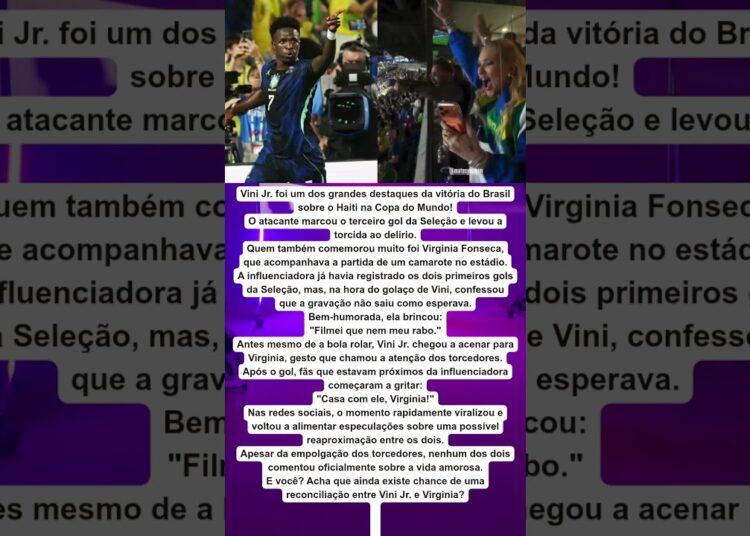 ⚽❤️ VIRGINIA VIBRA E TORCIDA GRITA CASA COM ELE!