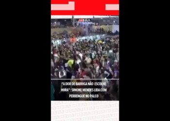 “A dor de barriga não escolhe hora”: Simone Mendes lida com perrengue no palco