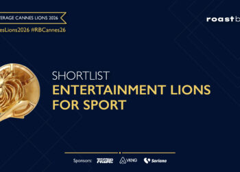 Cannes Lions 2026 revela a lista de finalistas do Entertainment Lions for Sport, com 70 finalistas que mostram como as marcas estão usando o esporte, o fandom, o talento, os jogos e as experiências ao vivo para criar cultura