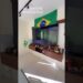 Daniela Russo torce pelo Brasil em casa