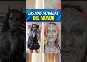Estas mujeres llevaron los tatuajes al extremo y transformaron por completo su apariencia😱🖤