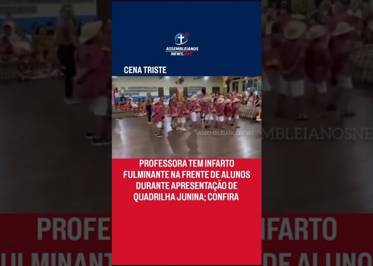Professora morre após passar mal durante festa junina escolar