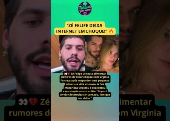 Zé Felipe volta a falar sobre Virginia e levanta rumores de reconciliação que chocam a web 🚨👀