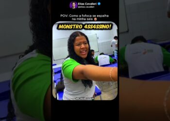 Como a fofoca se espalha na escola 😂
