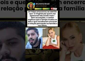 Zé Felipe faz desabafo sobre Virginia e frase emociona os fãs