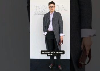 Prada Fashion Show Brings Hollywood & K-Pop Stars to Milan #MilanFashionWeek #JaafarJackson