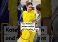 Kate Middleton and the incident with the yellow dress #royal #royalfamily