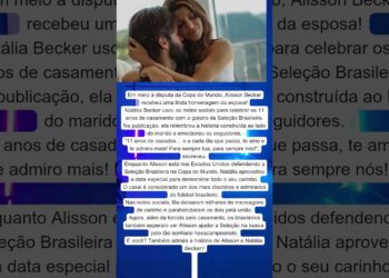 ❤️⚽ ESPOSA DE ALISSON FAZ DECLARAÇÃO EMOCIONANTE PELOS 11 ANOS DE CASAMENTO!