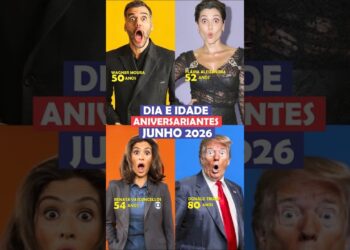 Você vai saber a idade de 30 FAMOSOS! #aniversario #famosos #celebridades #ia #homenagem