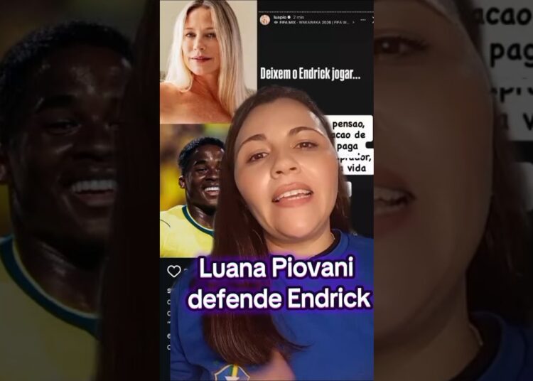 Luana Piovani pede para deixarem o Endrick jogar #luanapiovani #copadomundo #fofocas
