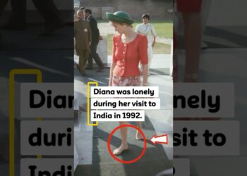 Diana was lonely during her visit to india in 1992 #royal #royalfamily