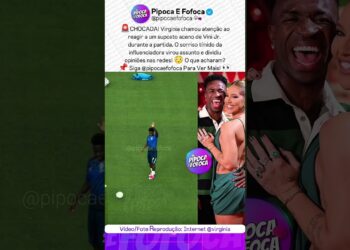 Vini Jr. Acena Para Virginia e Detalhe na Reação Dela Chama Atenção 😳 #vinijr #virginia