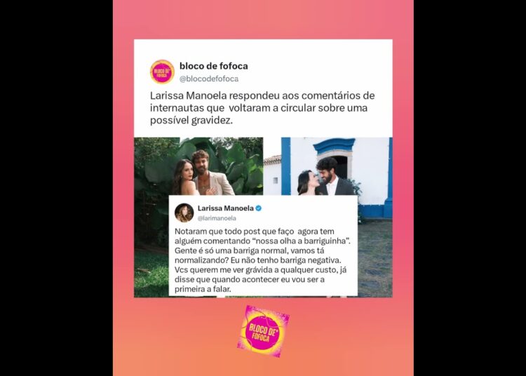 #larissamanoela respondeu aos comentários de internautas em suas fotos . #fofocas #fofoca