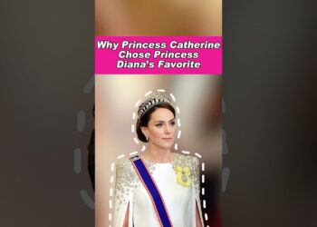Why Princess Catherine Chose Princess Diana’s Favorite. #royal #kate #princess