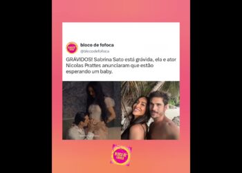 #sabrinasato  está grávida, ela e ator #nicolasprattes anunciaram que estão esperando um baby.